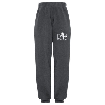 YOUTH - Fleece Sweatpants (Embroidered Logo) Thumbnail