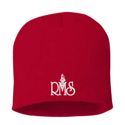 8" Knit Beanie**Embroidered Logo* Thumbnail
